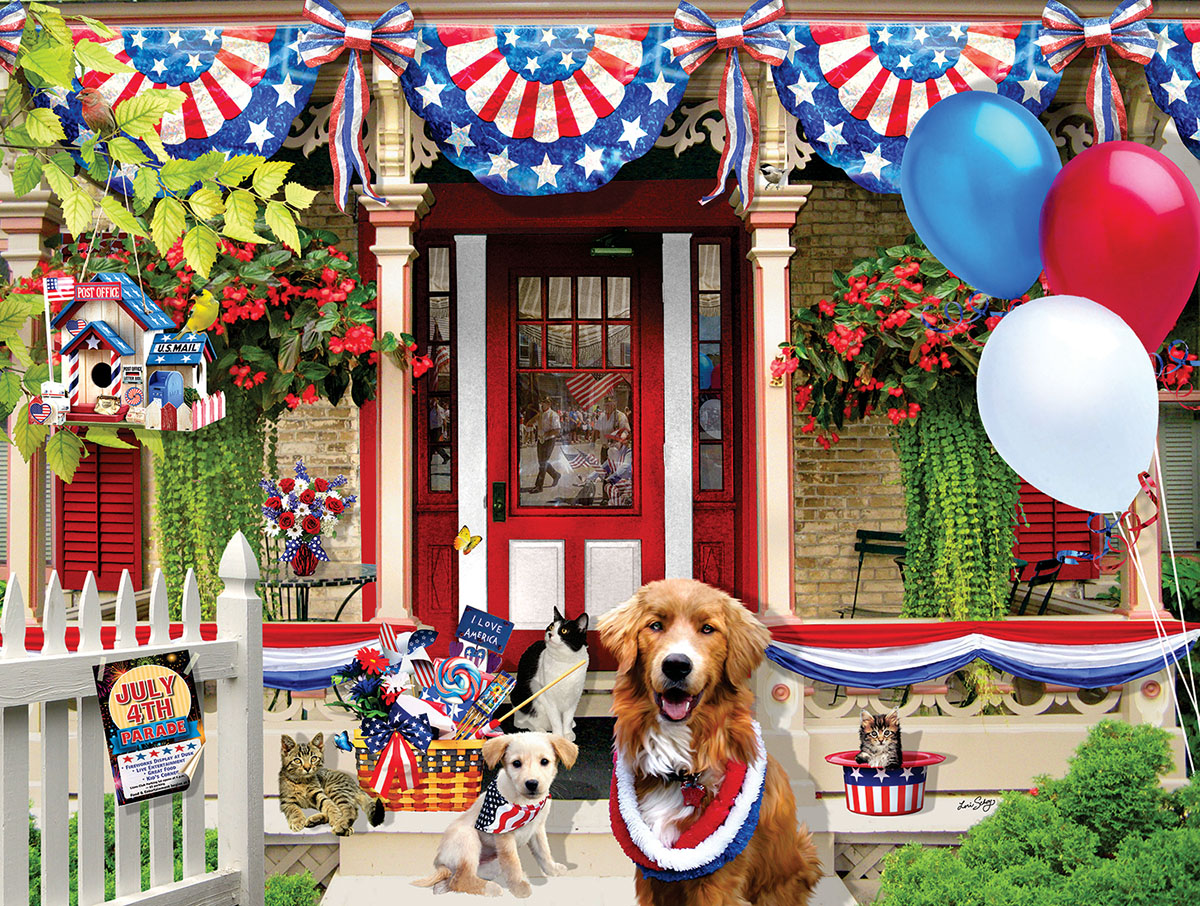 July 4th Parade Fourth of July Jigsaw Puzzle
