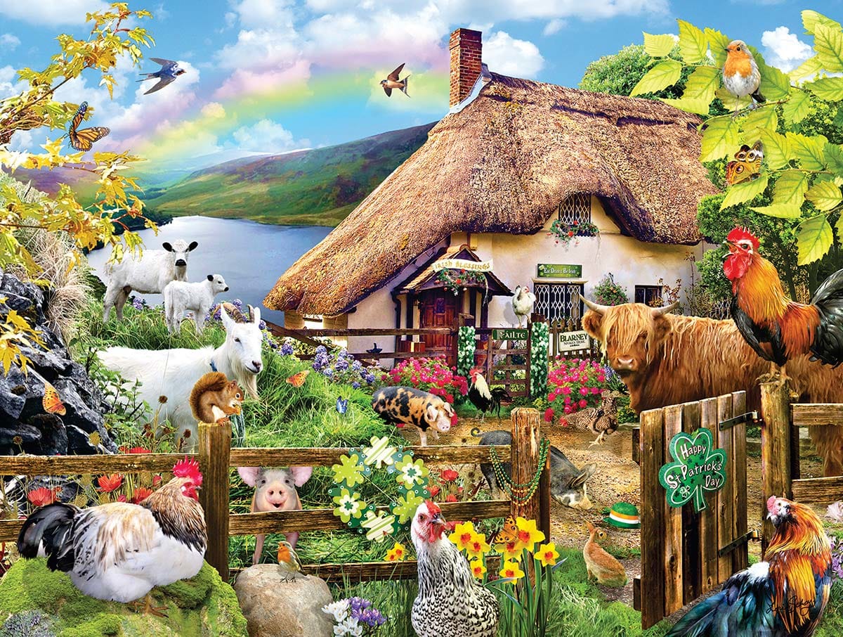 Luck of the Irish Farm Animal