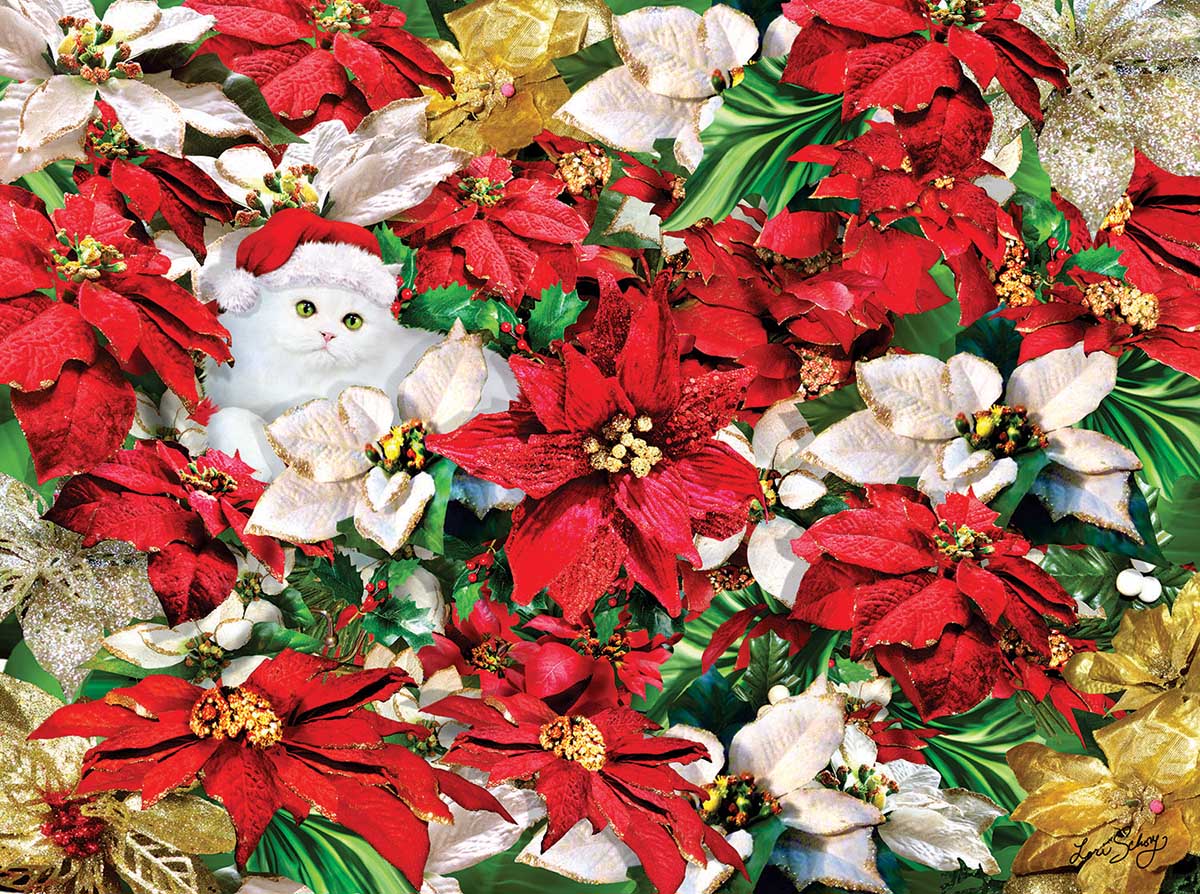 Popping Out Cats Jigsaw Puzzle