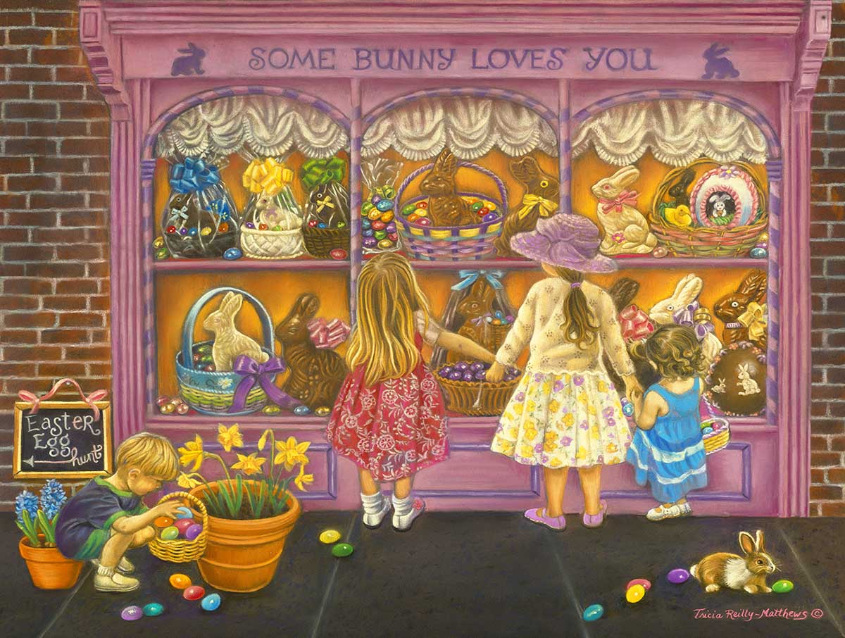 Some Bunny Loves You Easter Jigsaw Puzzle