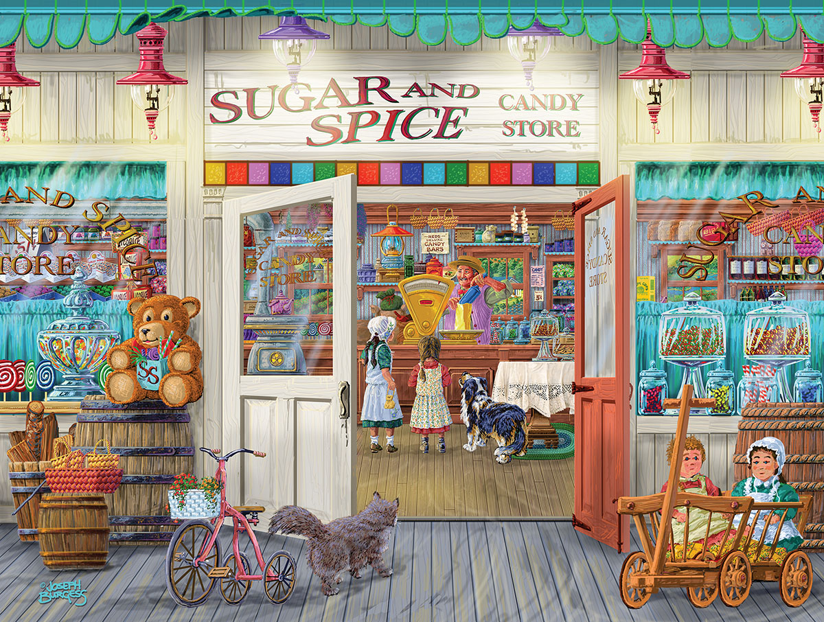 Sugar and Spice Nostalgic & Retro Jigsaw Puzzle
