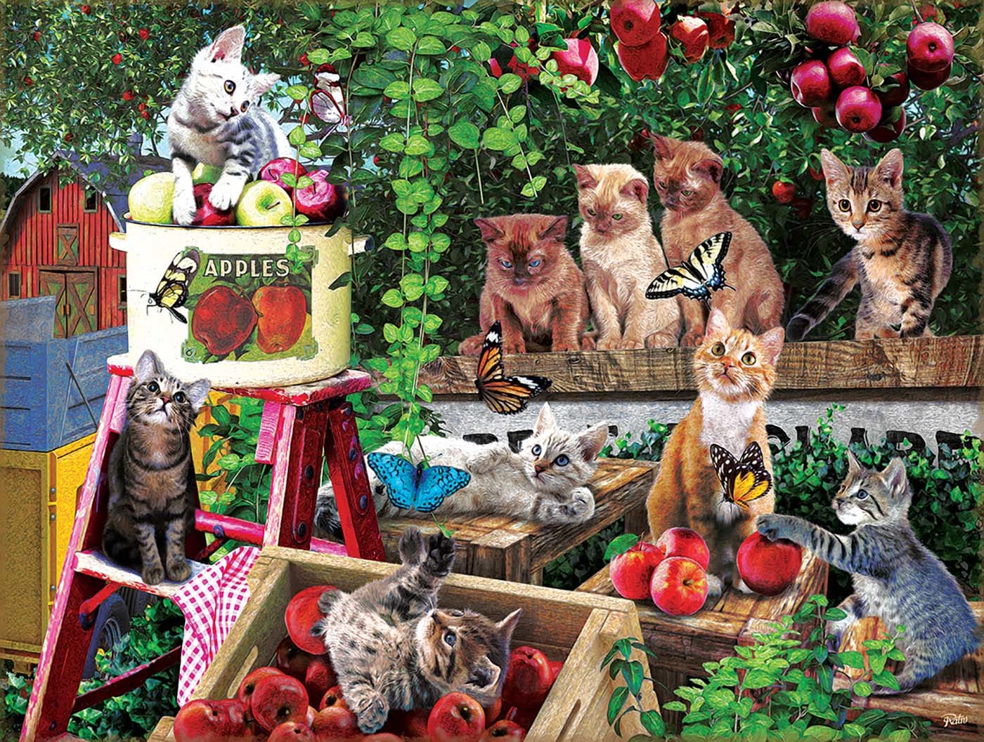 Apple Harvest Cats