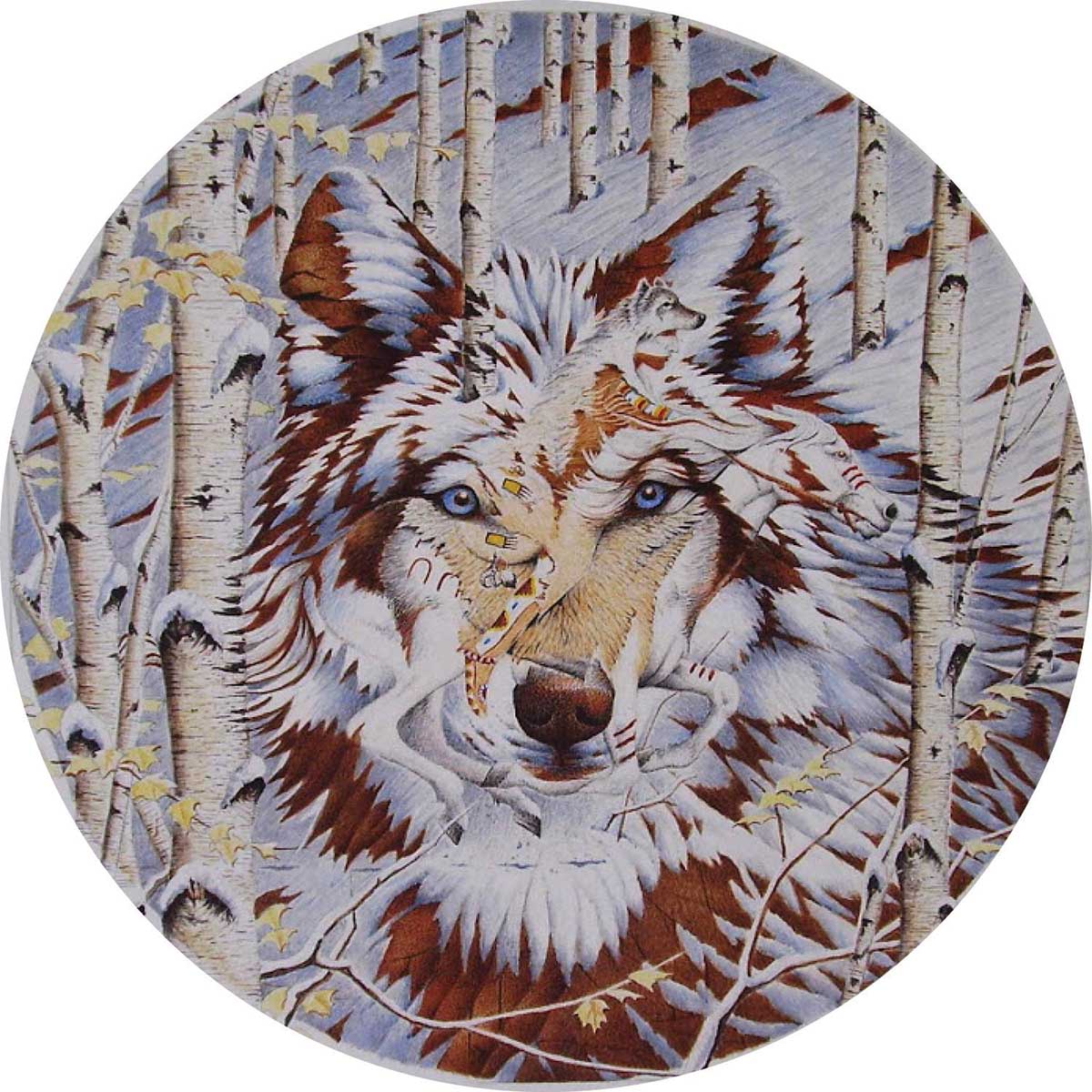 Kindred Spirits Wolf Jigsaw Puzzle