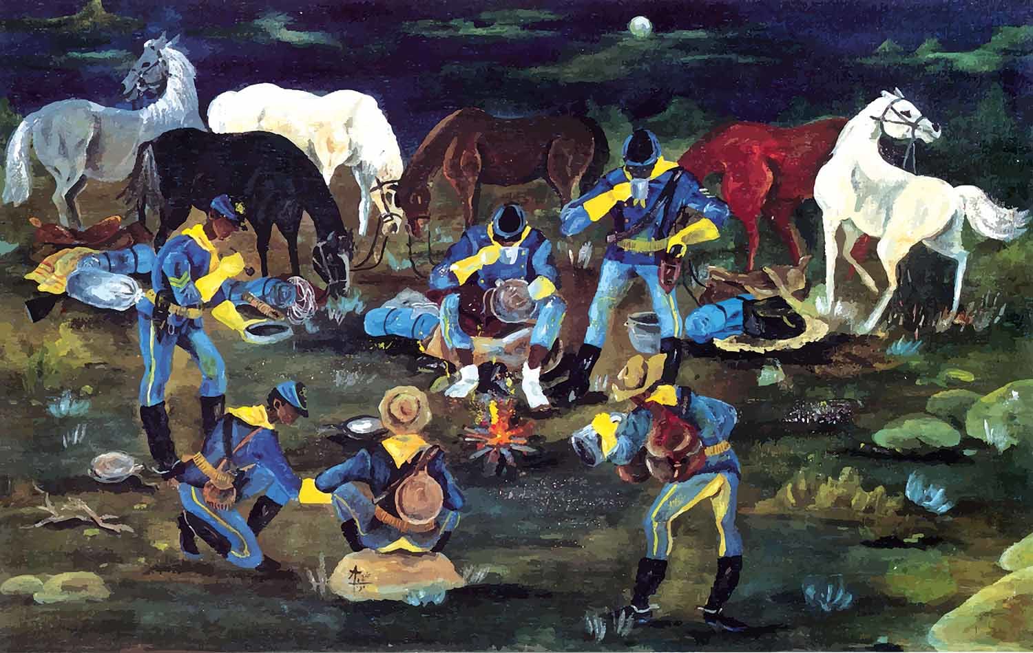 At Ease (Buffalo Soldiers) Military