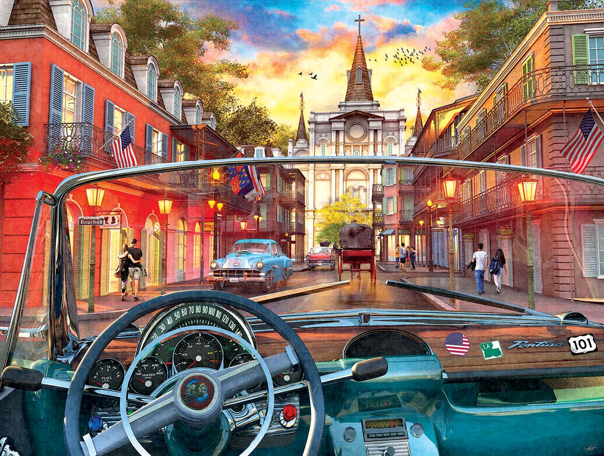 Window on New Orleans Jigsaw Puzzle