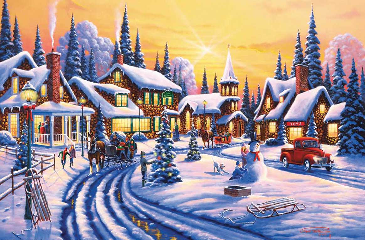 A Winter Story Winter Jigsaw Puzzle