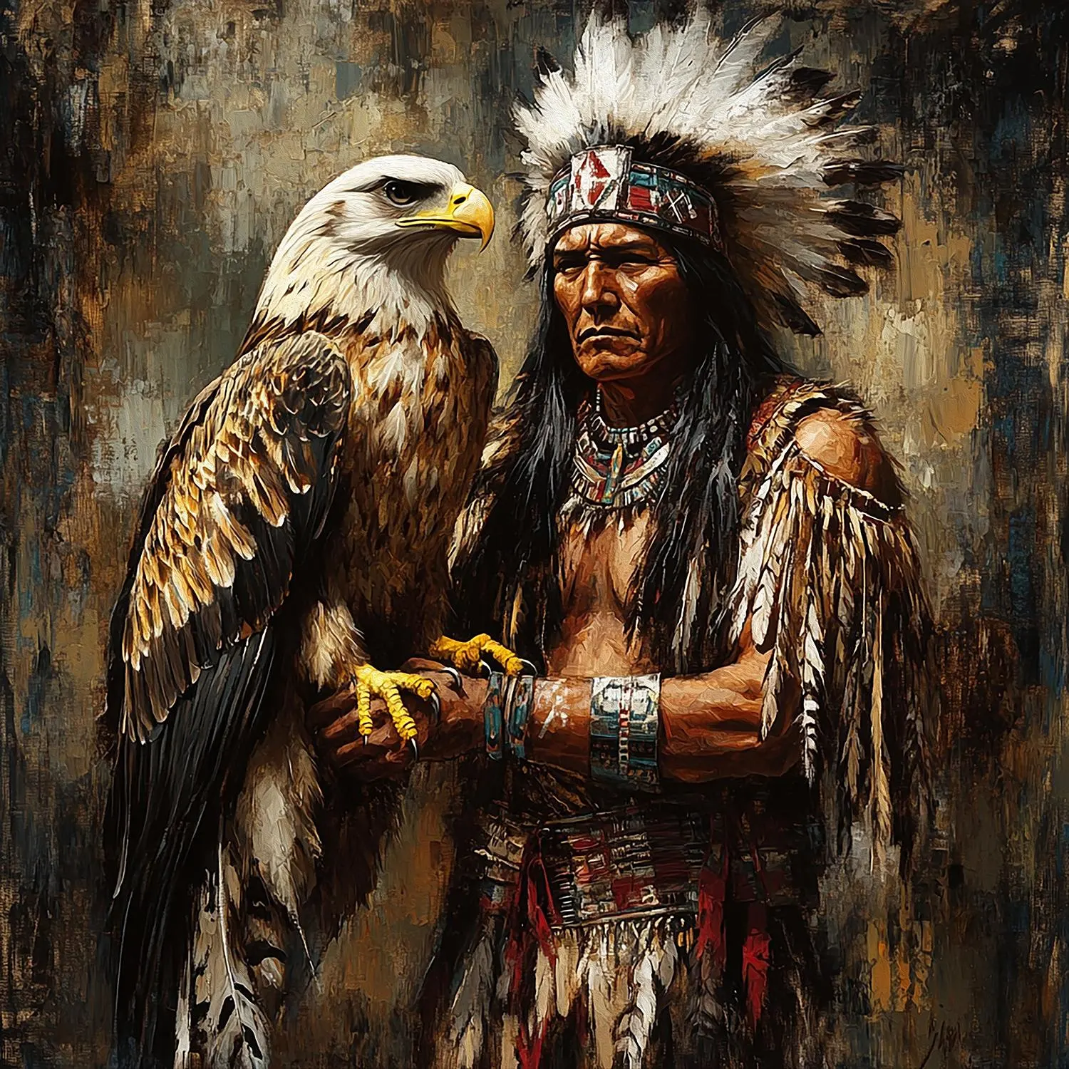 Chief Eagle Native American