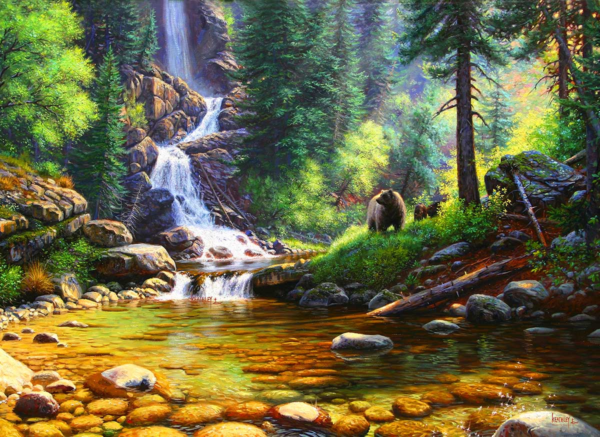 Quiet Repose Forest Jigsaw Puzzle