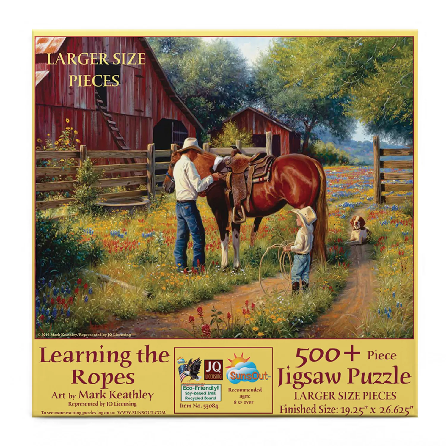 Learning the Ropes Horse