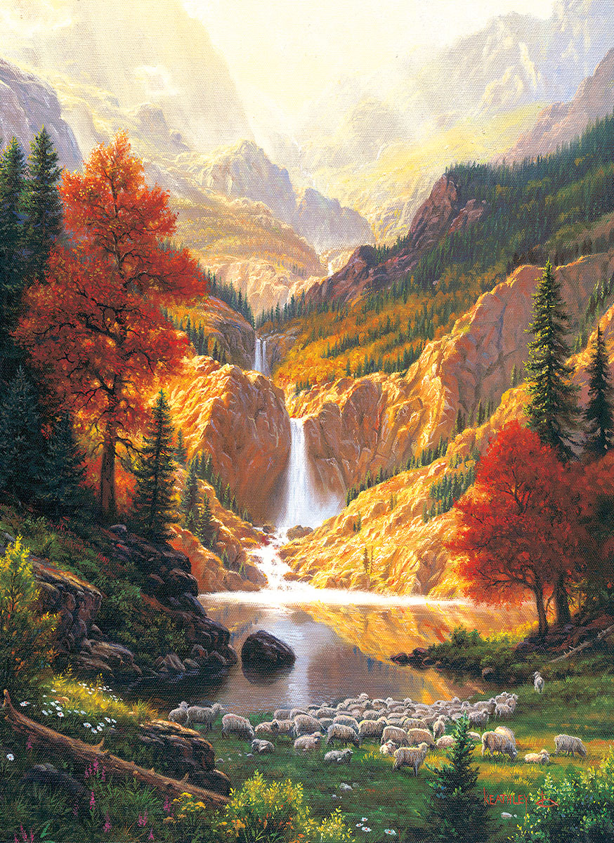 Still Waters Mountain Jigsaw Puzzle