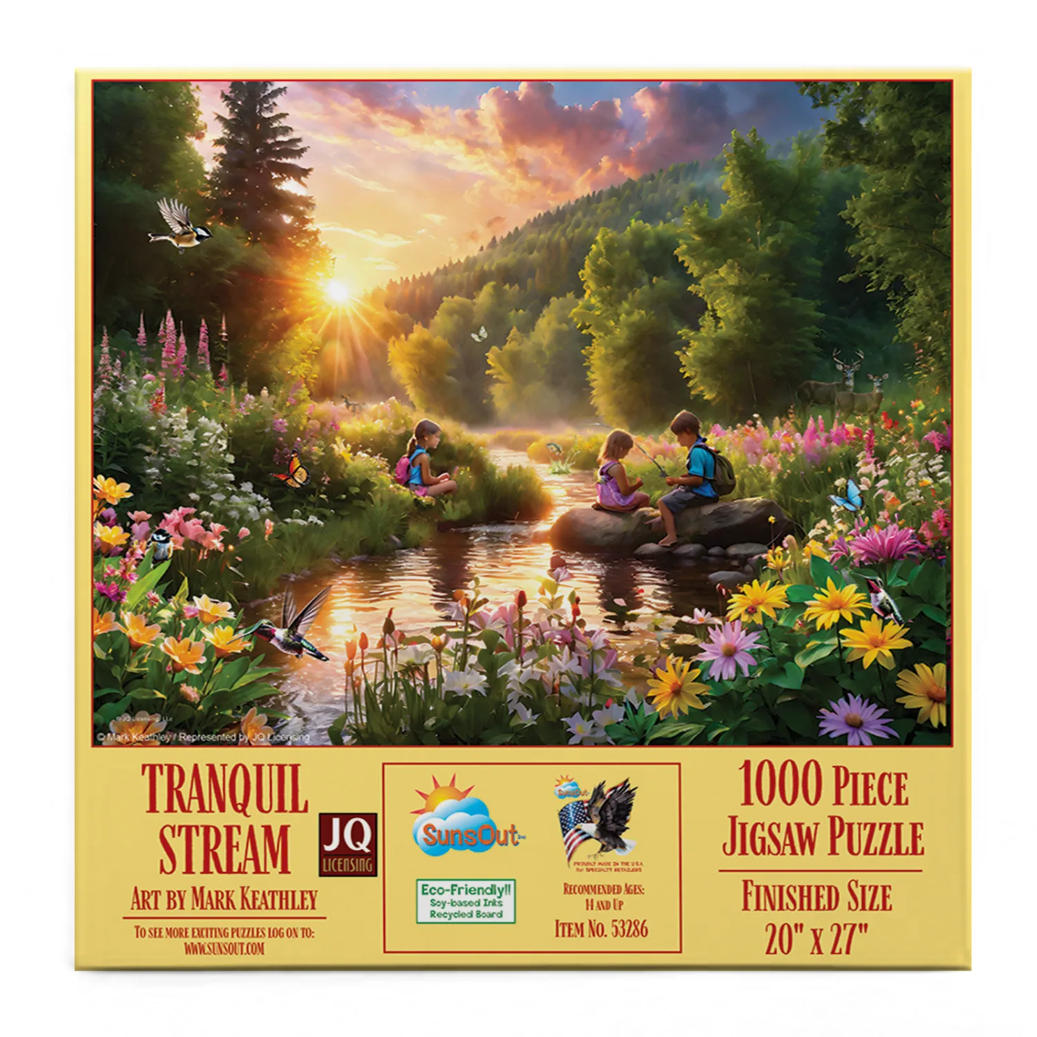 Tranquil Stream Landscape