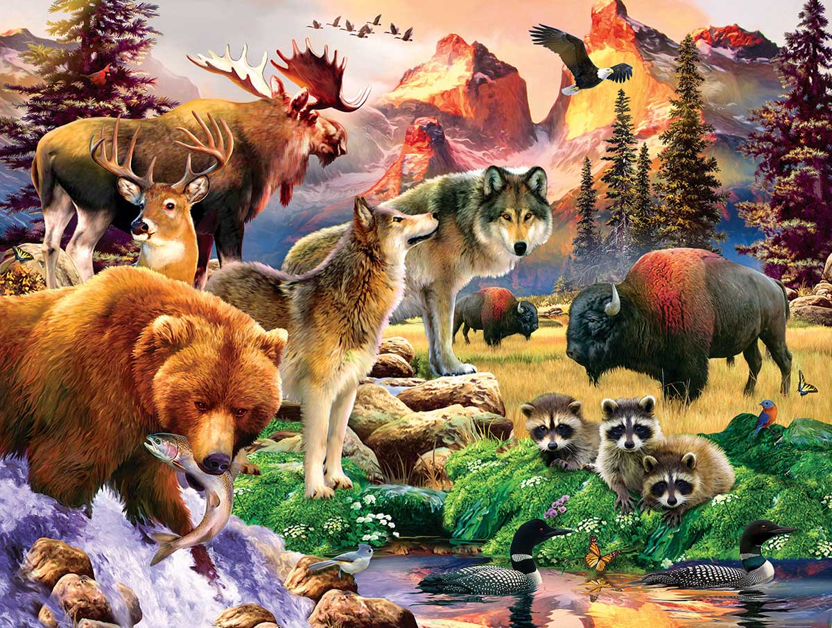 The Great Outdoors Animals Jigsaw Puzzle