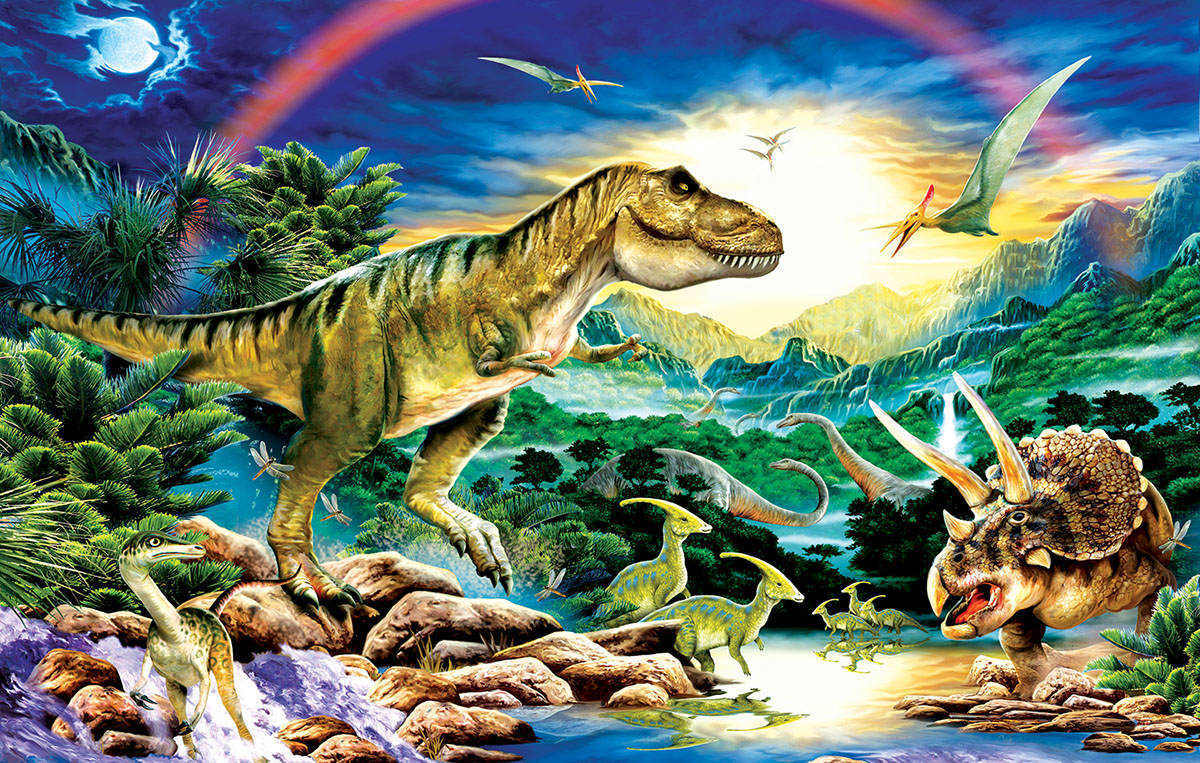 Tyrannosaur Dinosaurs Jigsaw Puzzle