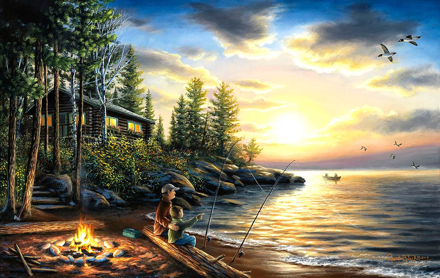 Summer Nights Fishing