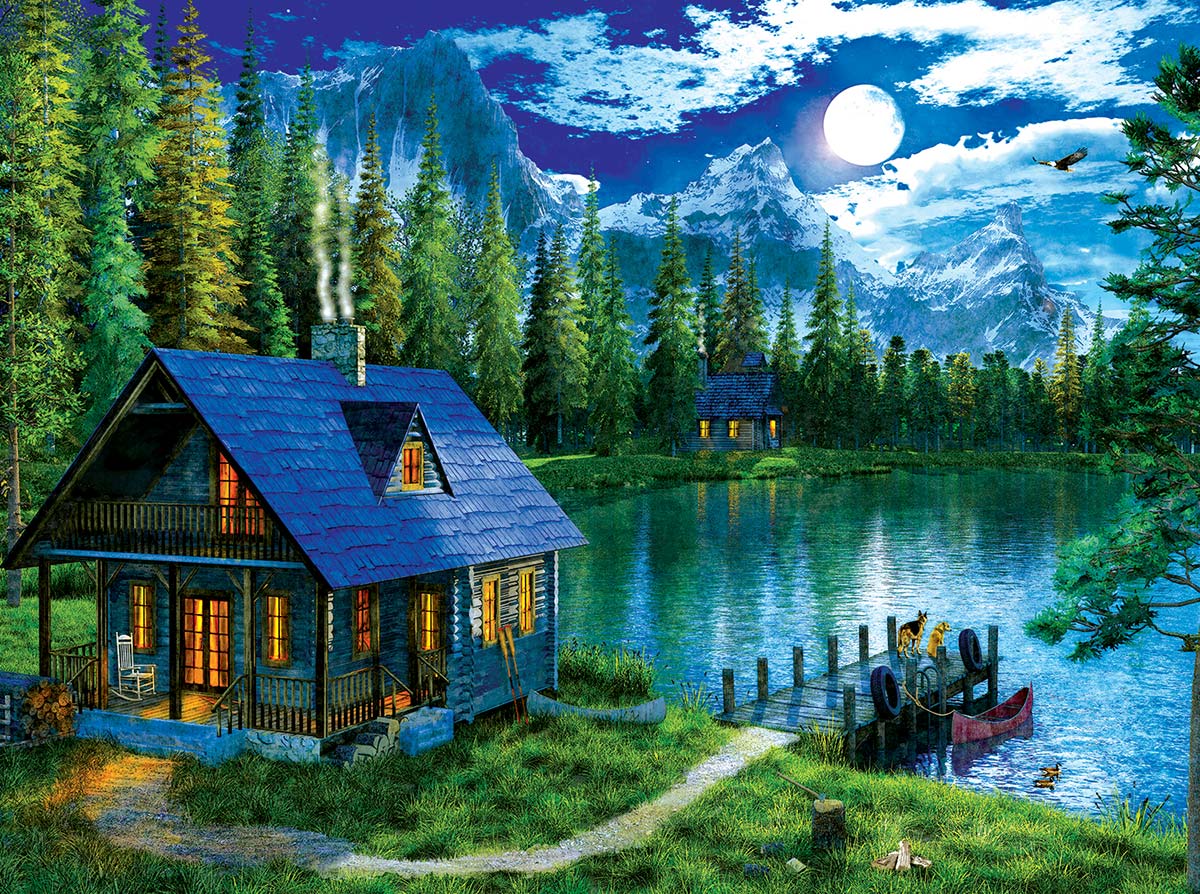 Waiting for Master Lakes & Rivers Jigsaw Puzzle