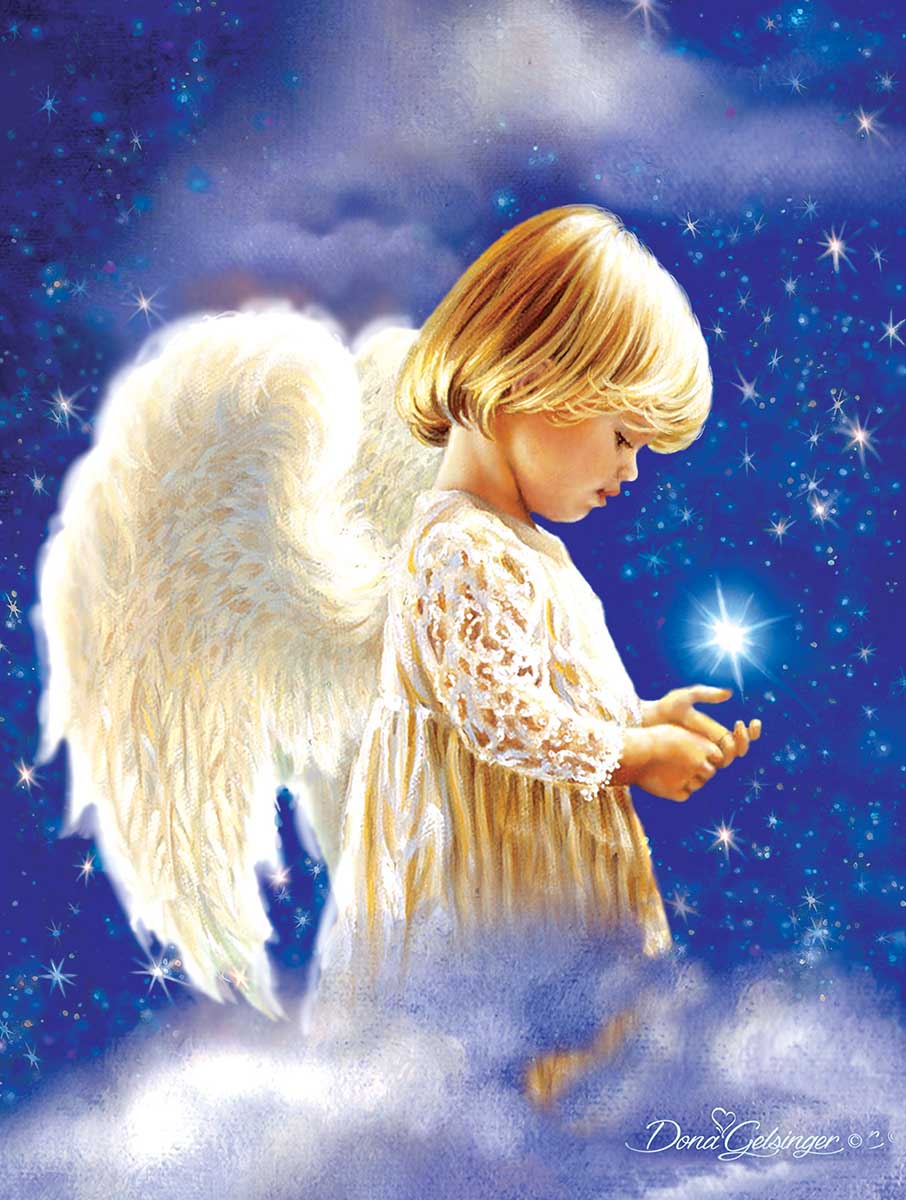 Holding a Star Angel Jigsaw Puzzle