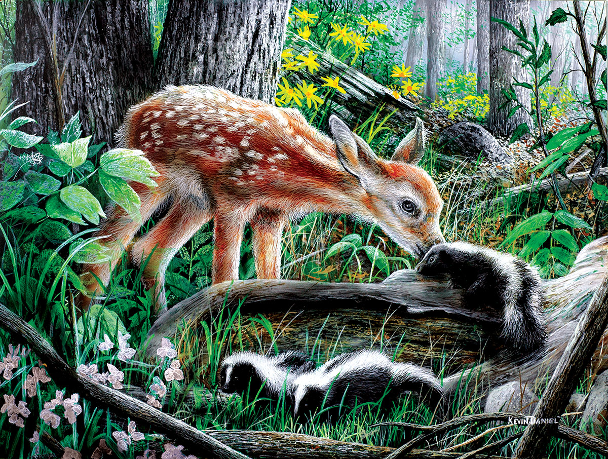 Friends of the Forest Animals Jigsaw Puzzle