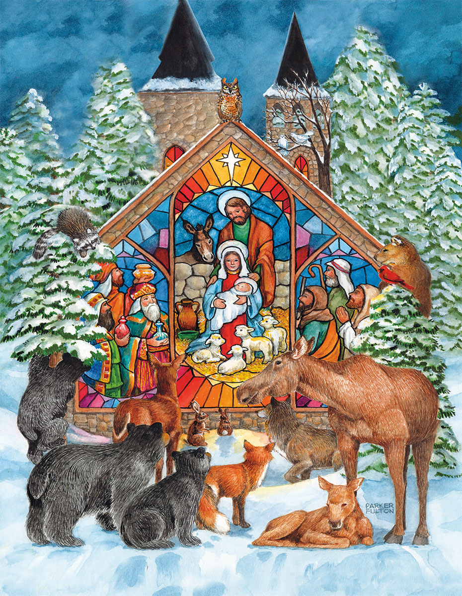 All Will Adore Him Christmas Jigsaw Puzzle
