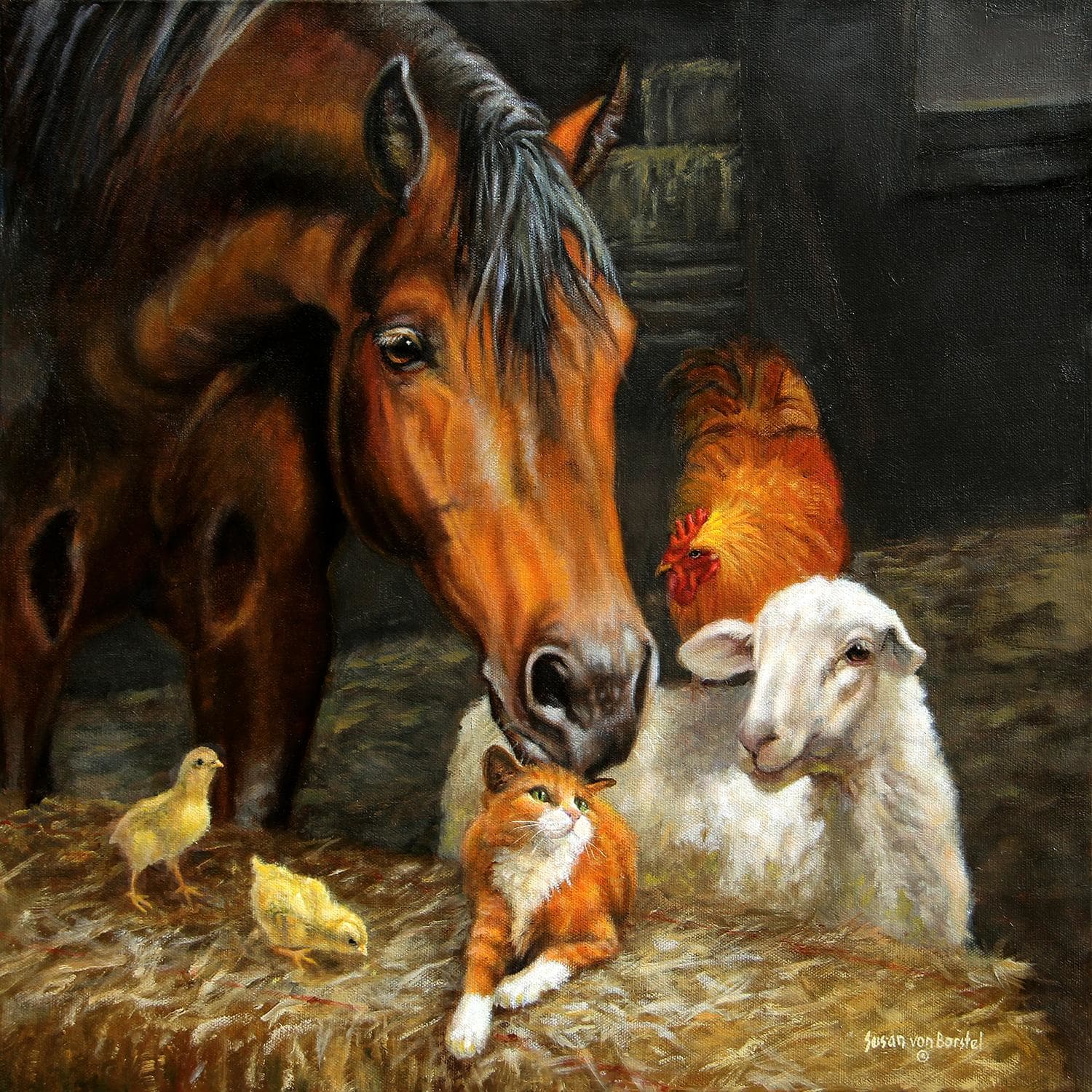 Learn From One Another Farm Animal