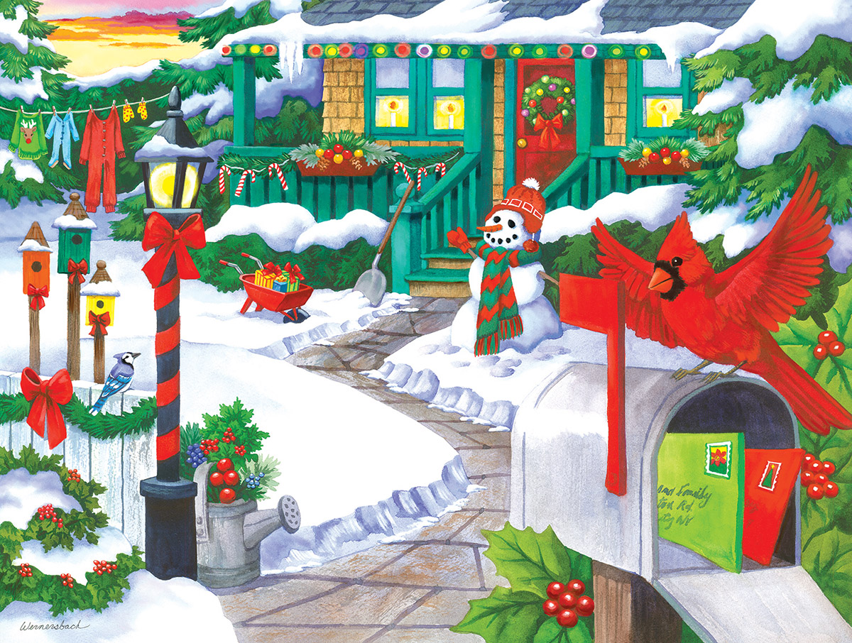 You have Mail Christmas Jigsaw Puzzle