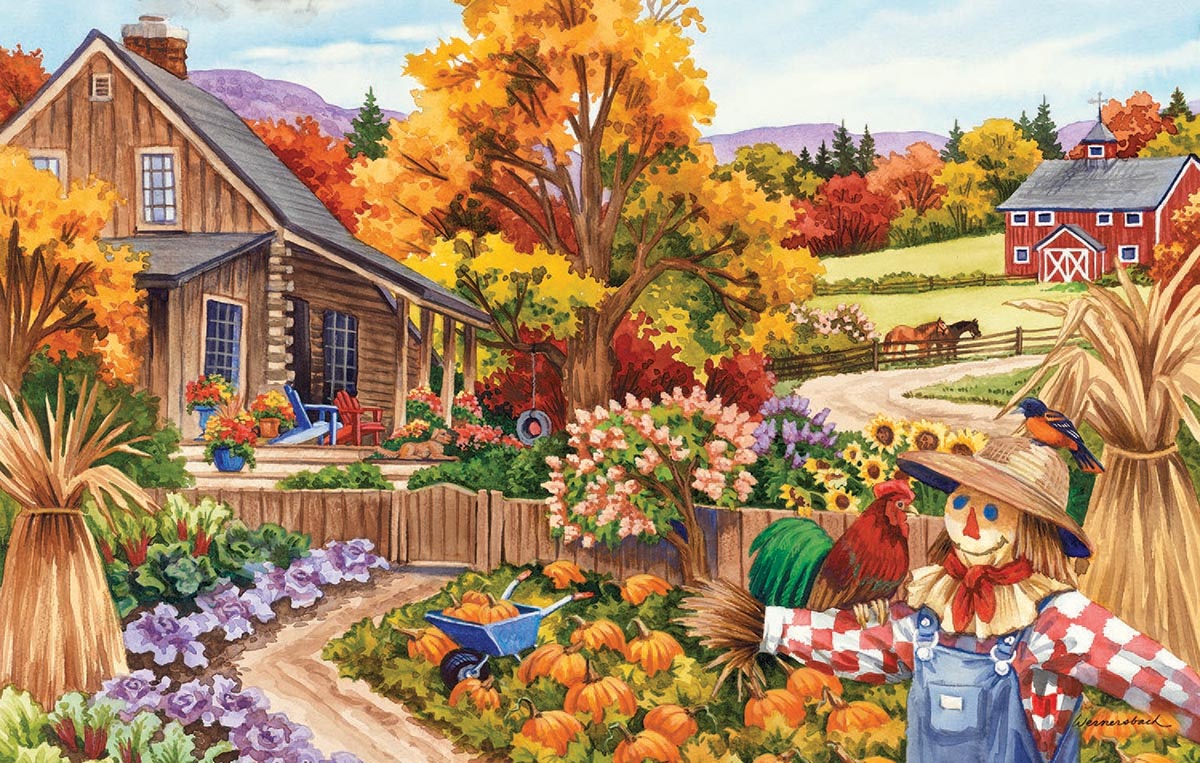 Livin in the Country Countryside Jigsaw Puzzle