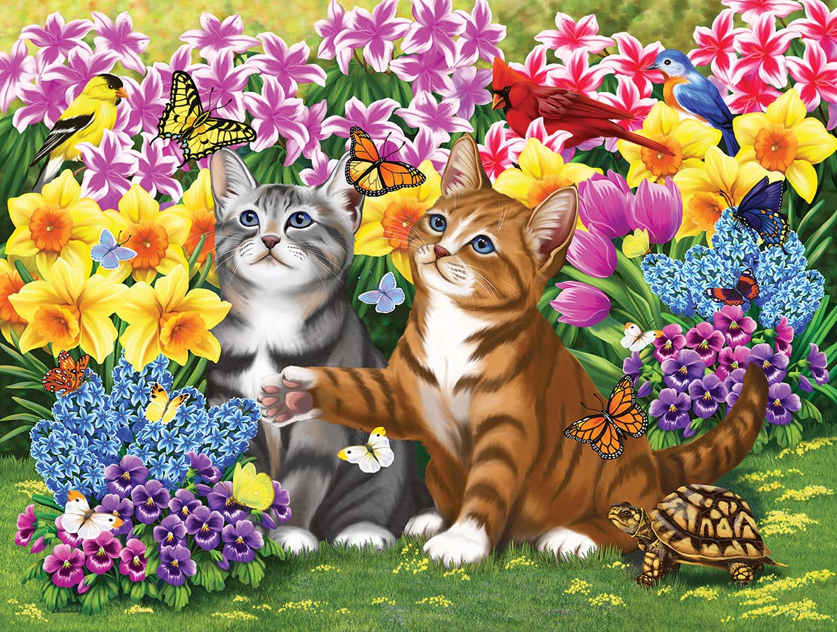 Come and Play Cats Jigsaw Puzzle