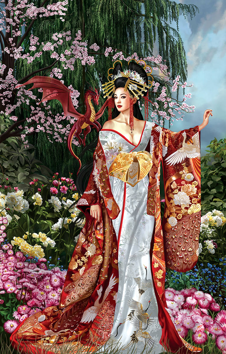 Queen of Silk Gothic Art