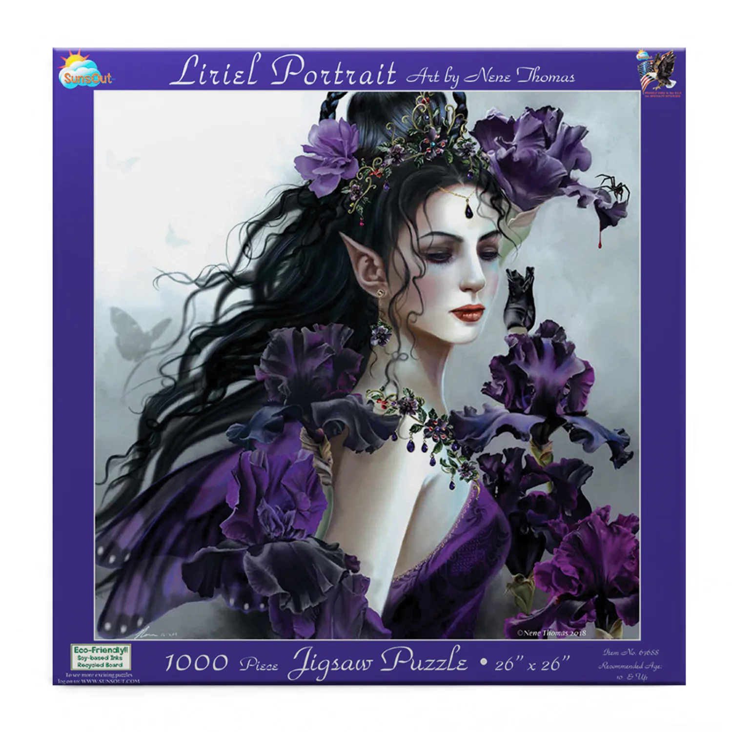 Liriel Portrait Gothic Art