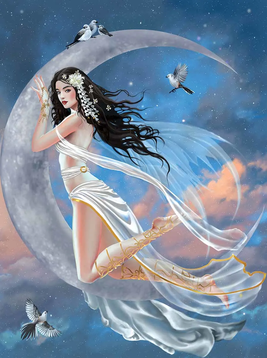 Moon Lullaby Gothic Art