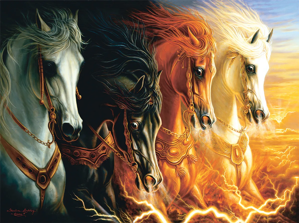 Four Horses of the Apocalypse Horse