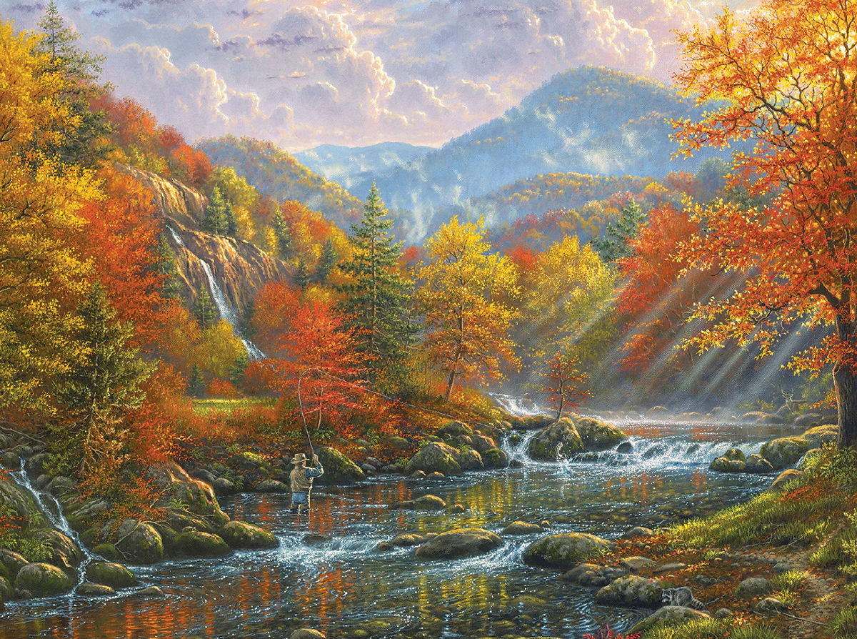 Paradise Valley Fall Jigsaw Puzzle