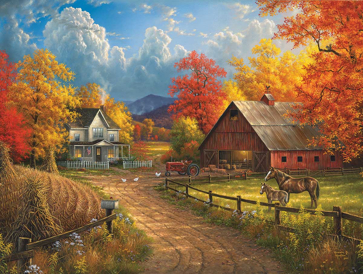 Country Blessings Countryside Jigsaw Puzzle