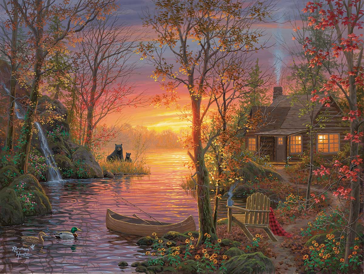 Vacation Time Forest Jigsaw Puzzle