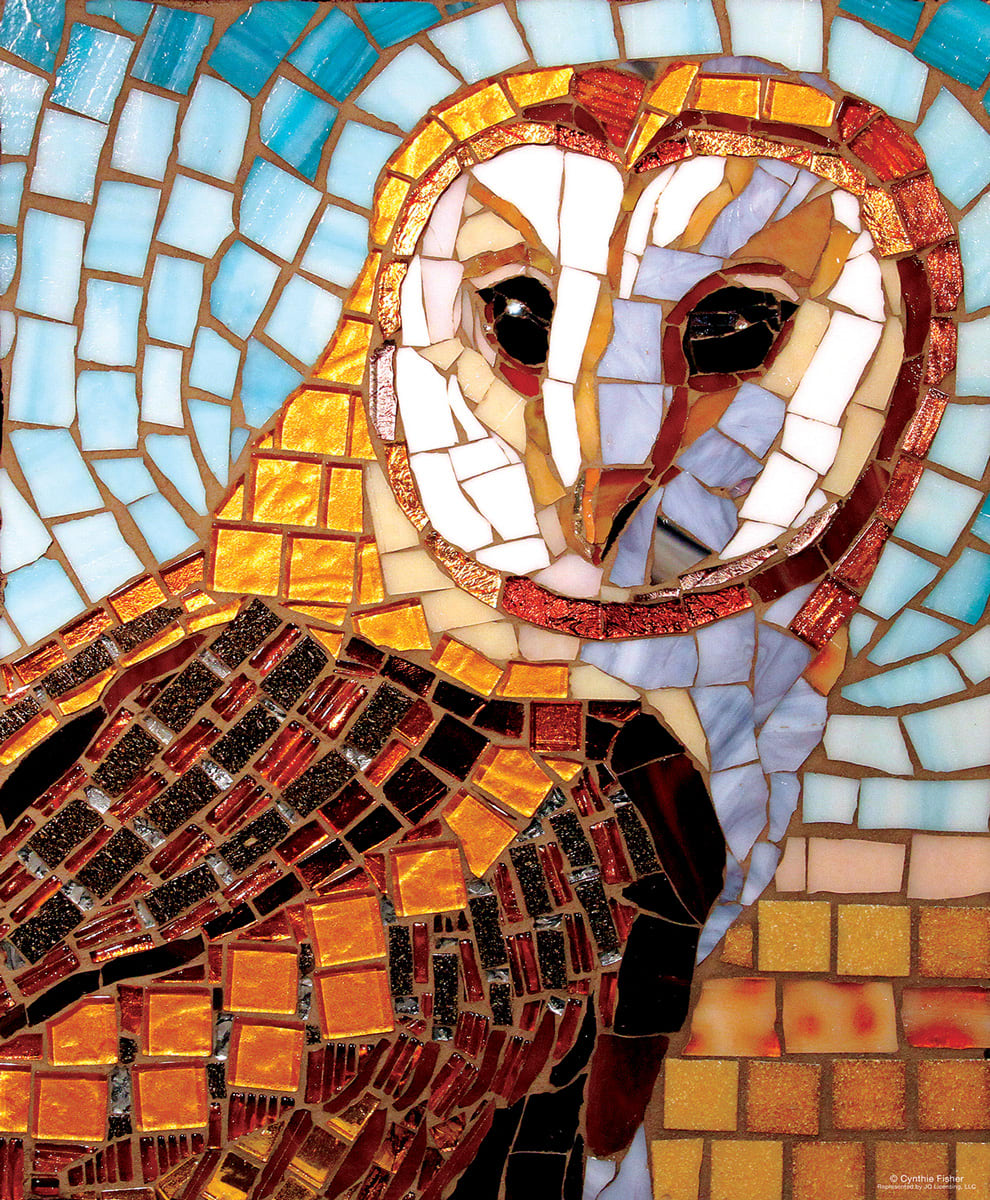 Stained Glass Owl Birds