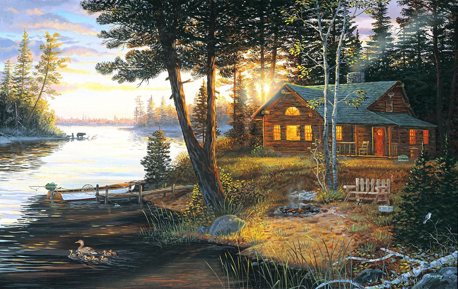 Last Embers Landscape