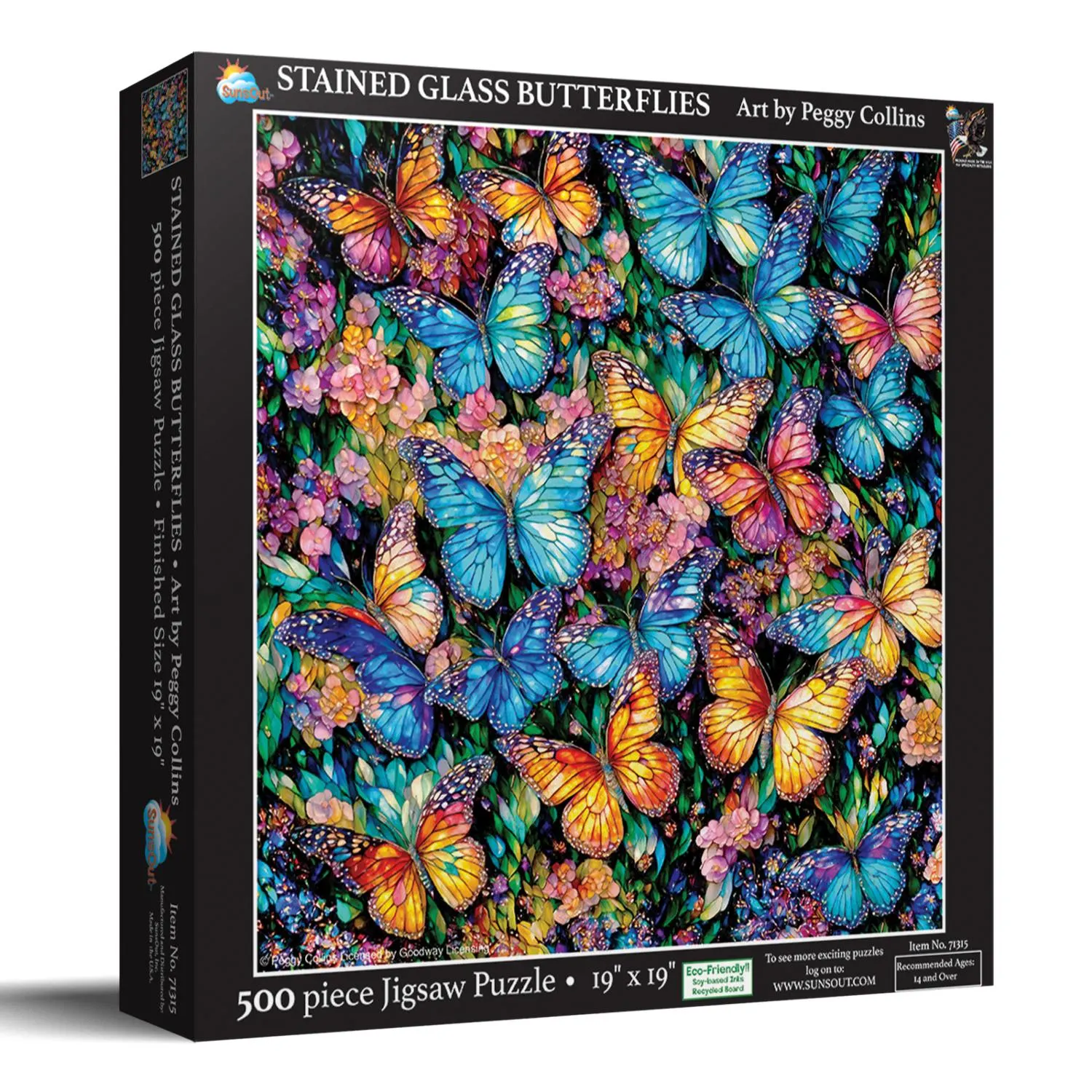 Stained Glass Butterflies