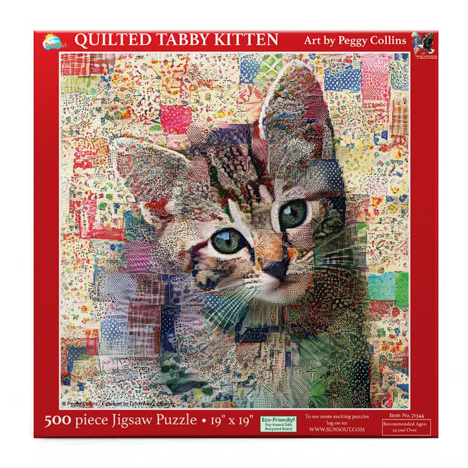 Quilted Tabby Kitten