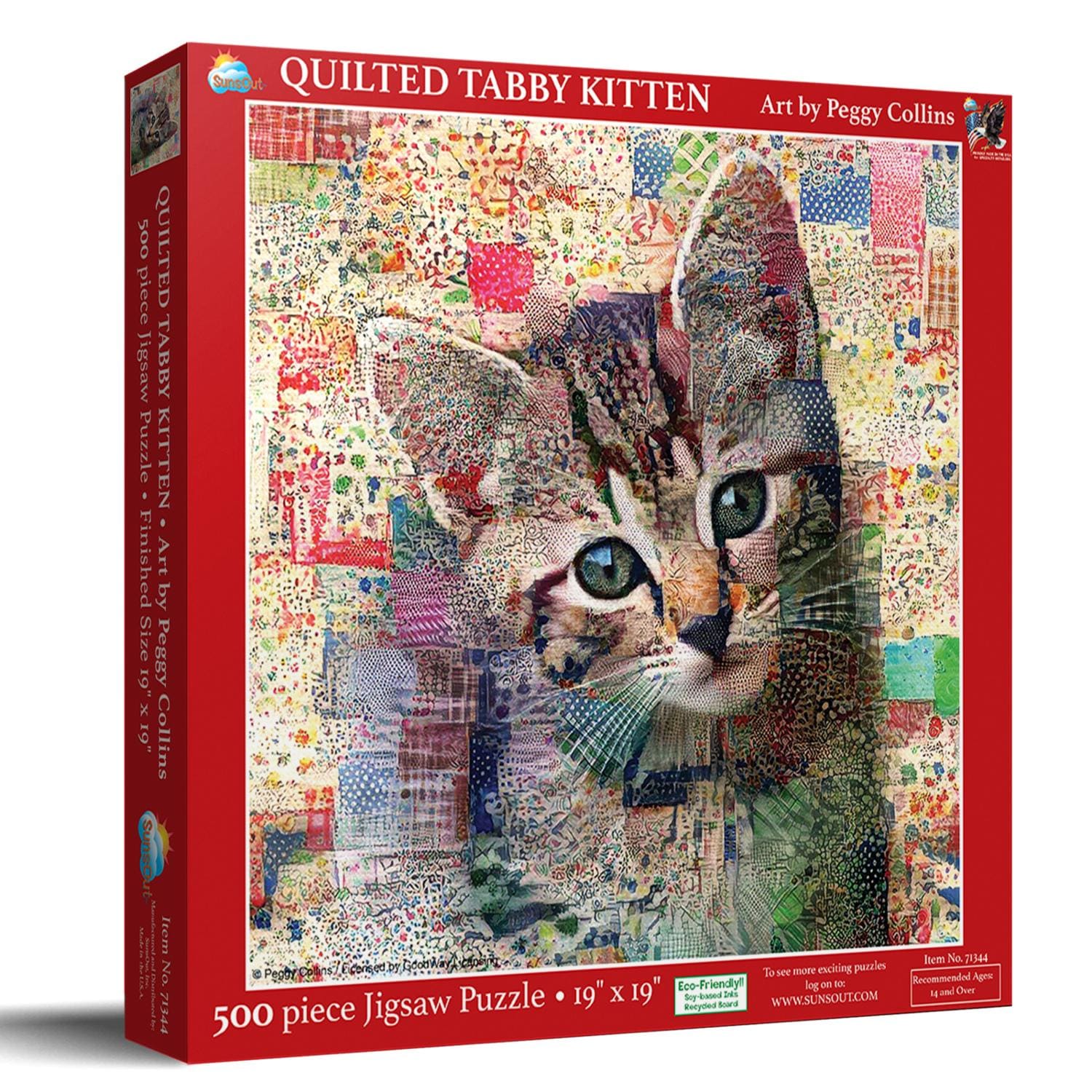 Quilted Tabby Kitten