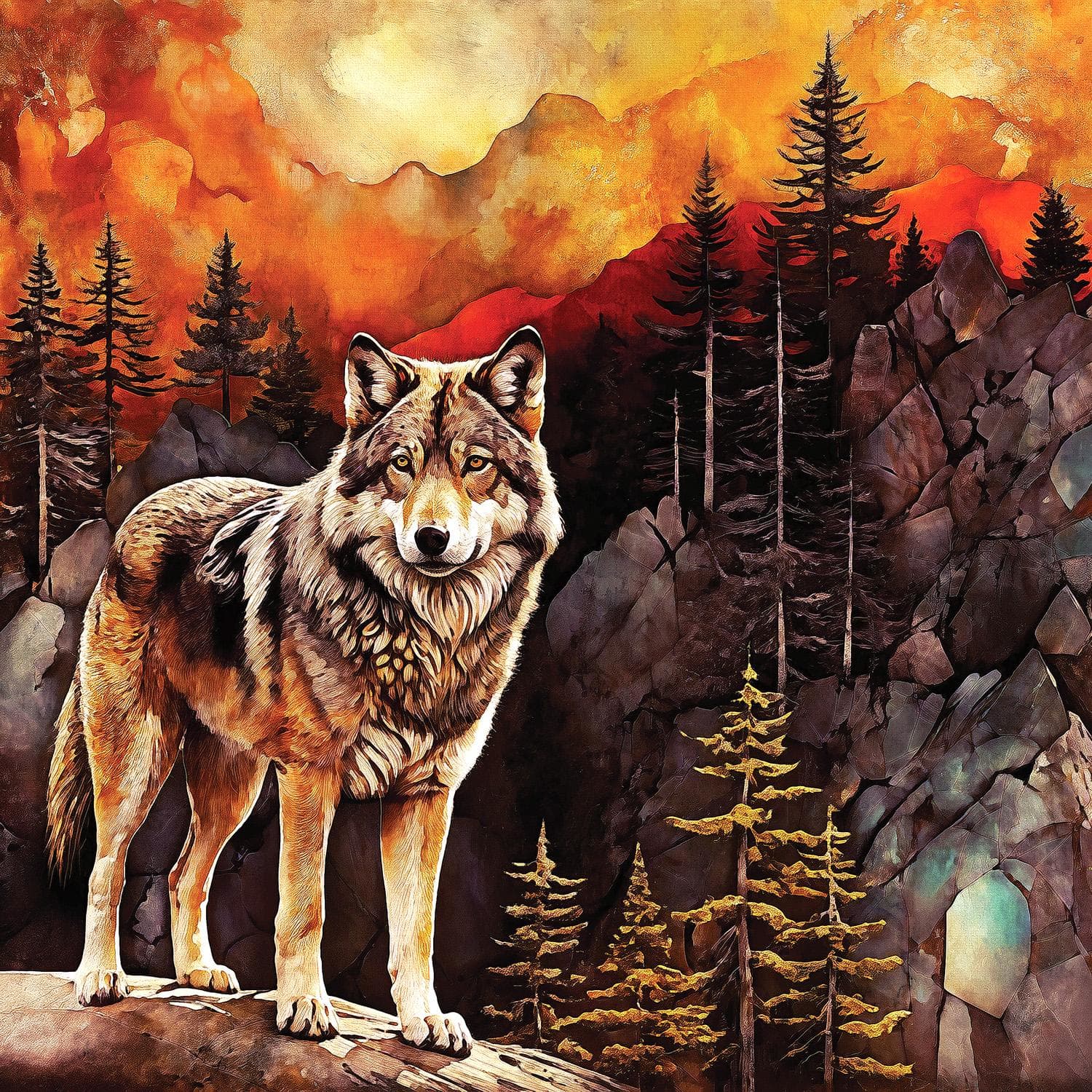 Wilderness Wolf