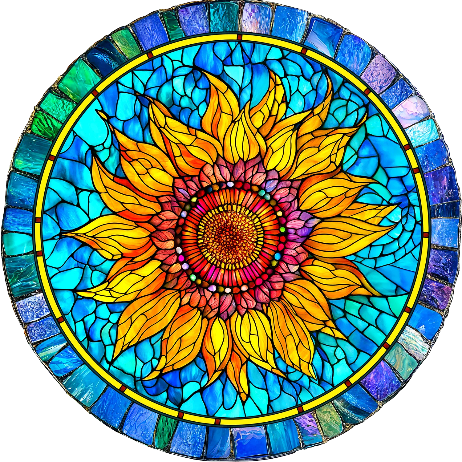 Sunflower Mandala