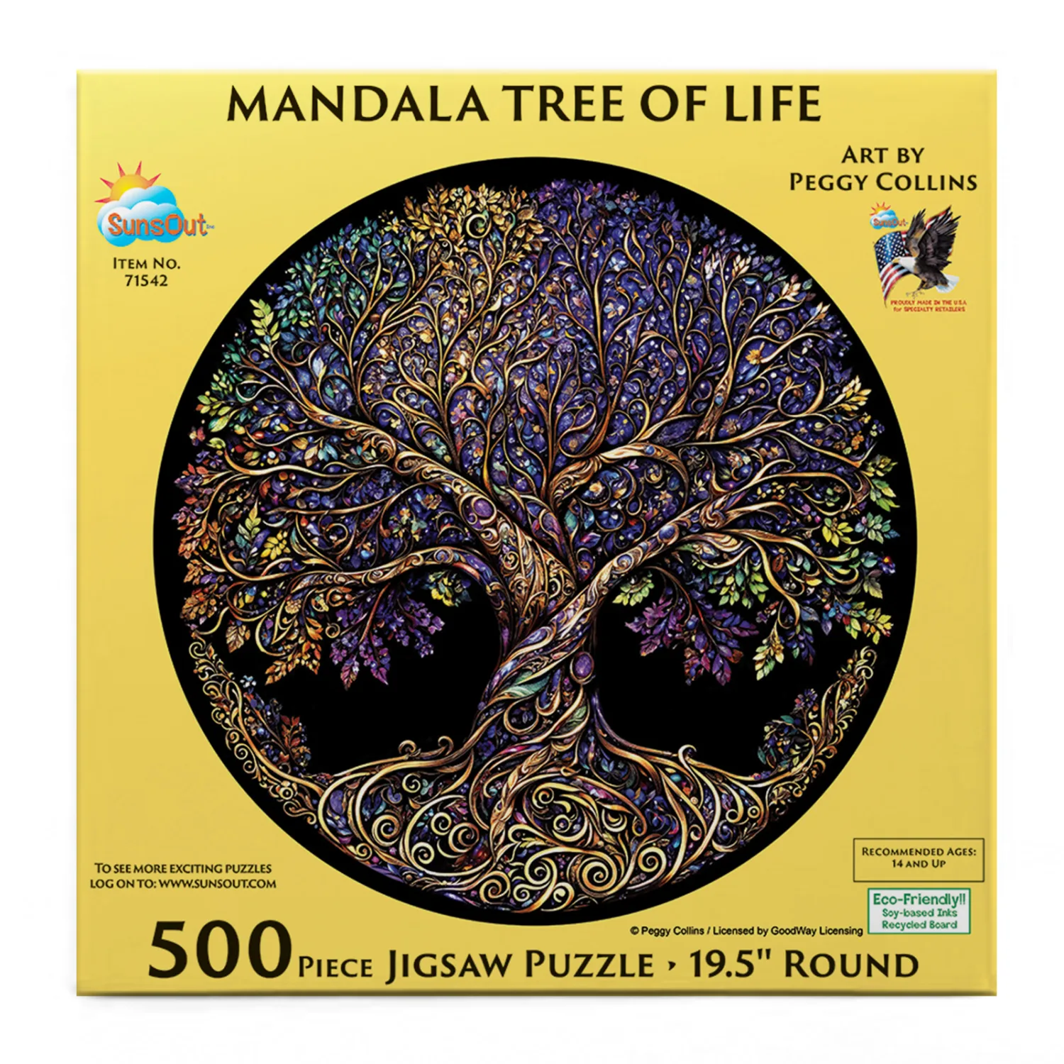 Mandala Tree of Life Forest