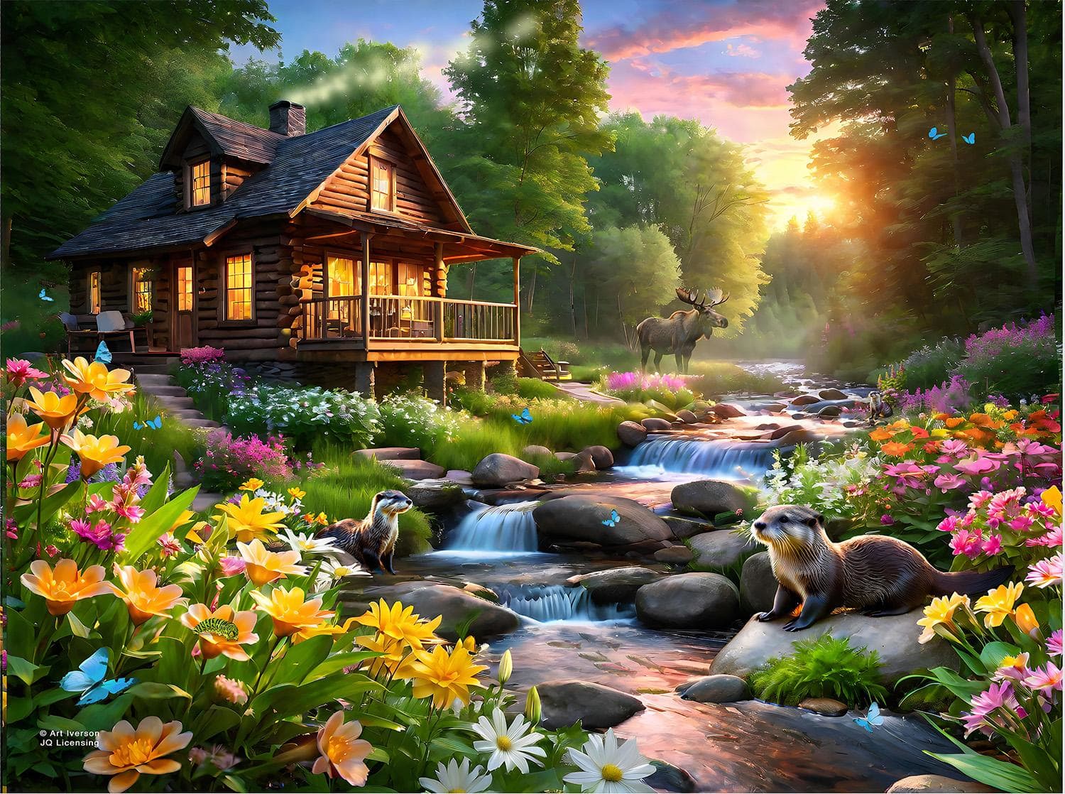 Mountain Otter Stream Cabin & Cottage