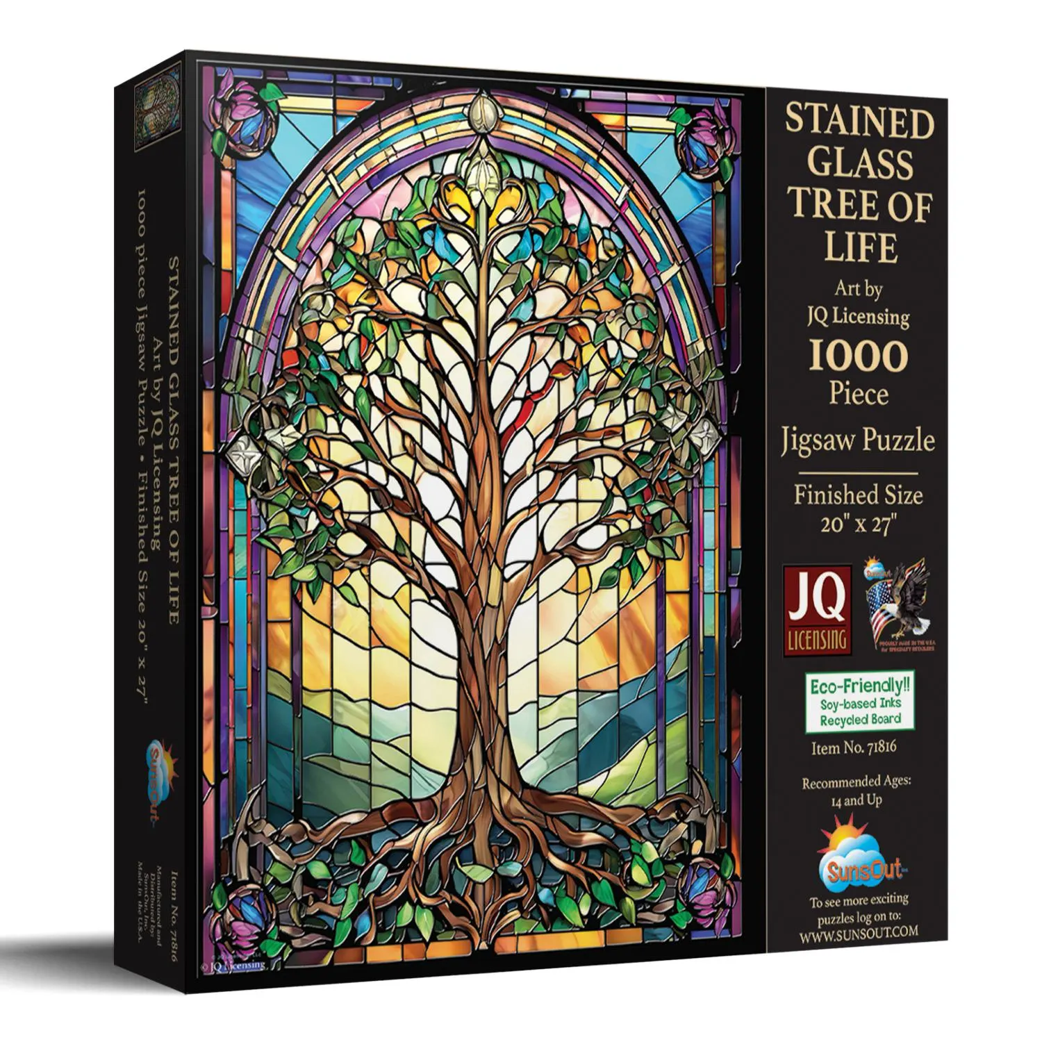 Stained Glass Tree of Life