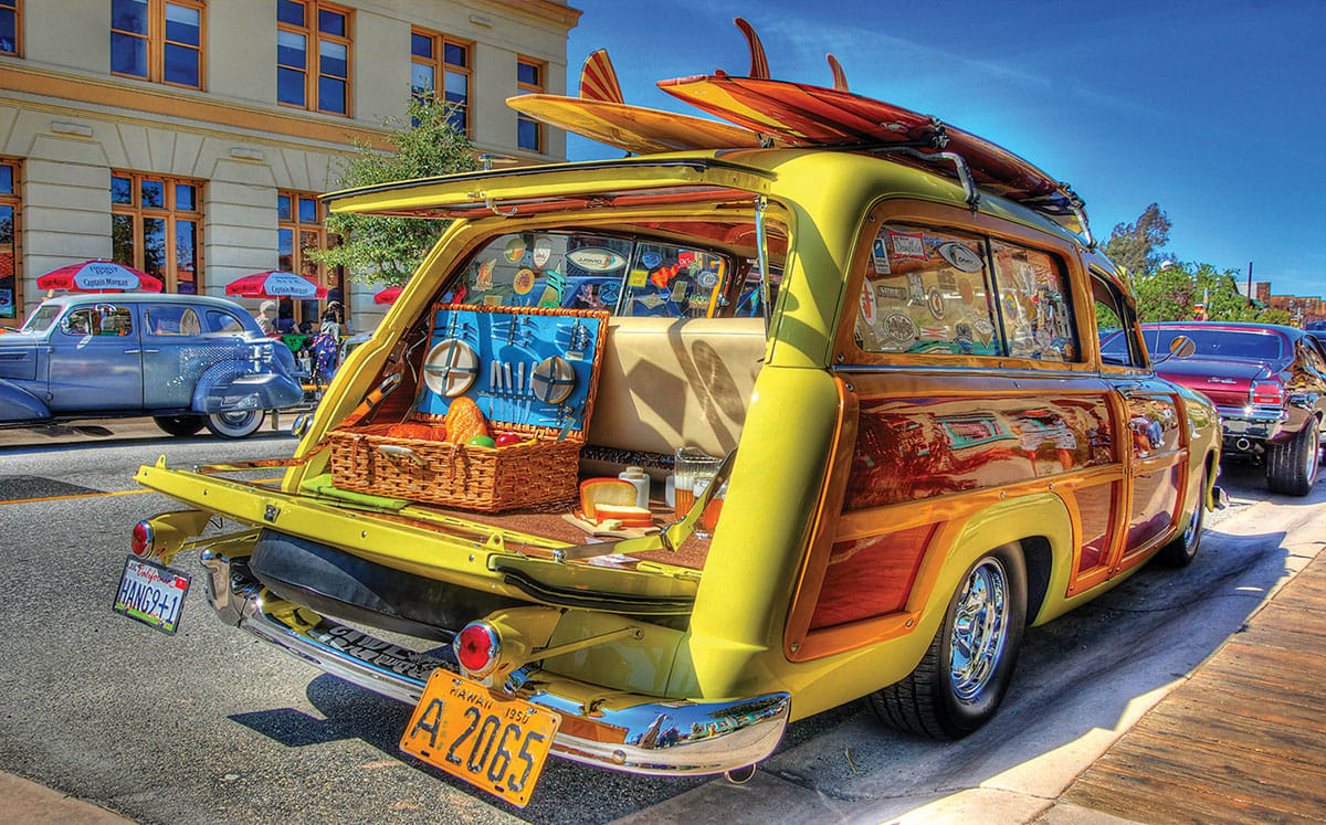 Woody Wagon Nostalgic & Retro