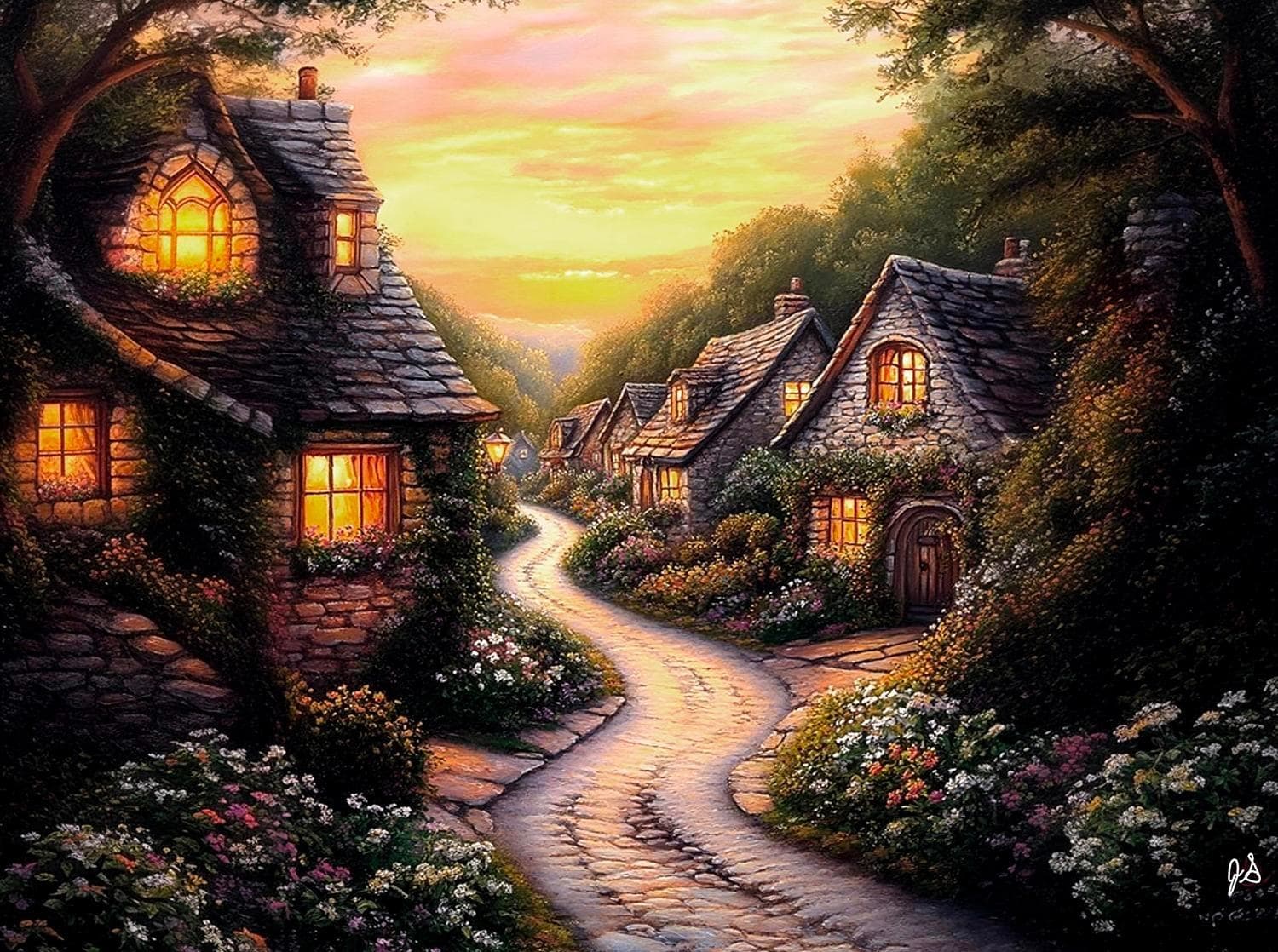 Village Peace Landscape