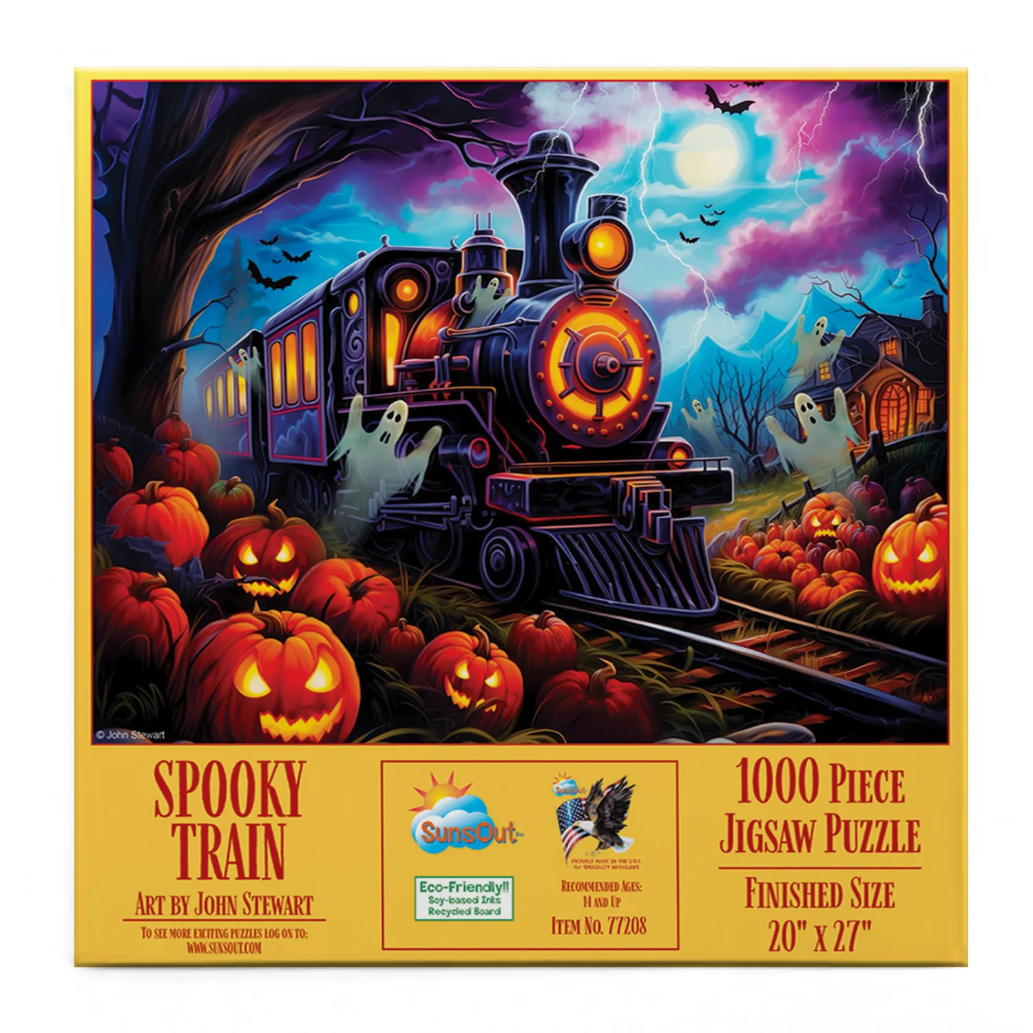 Spooky Train Halloween