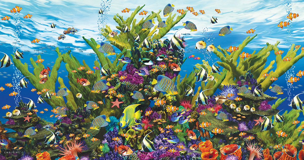 Aquarium of the Sea Sea Life Jigsaw Puzzle