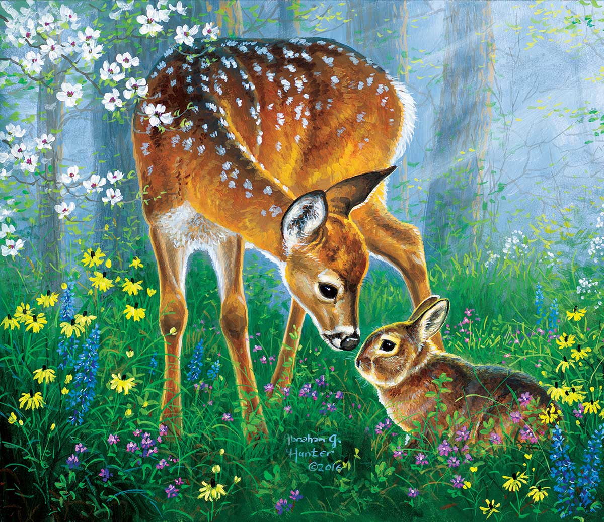 Friendly Forest Forest Animal Jigsaw Puzzle