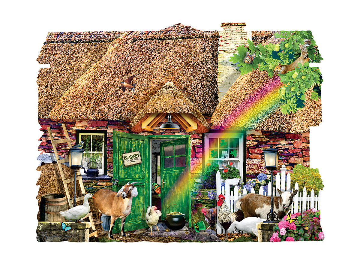 Irish Cottage - Scratch and Dent Collage