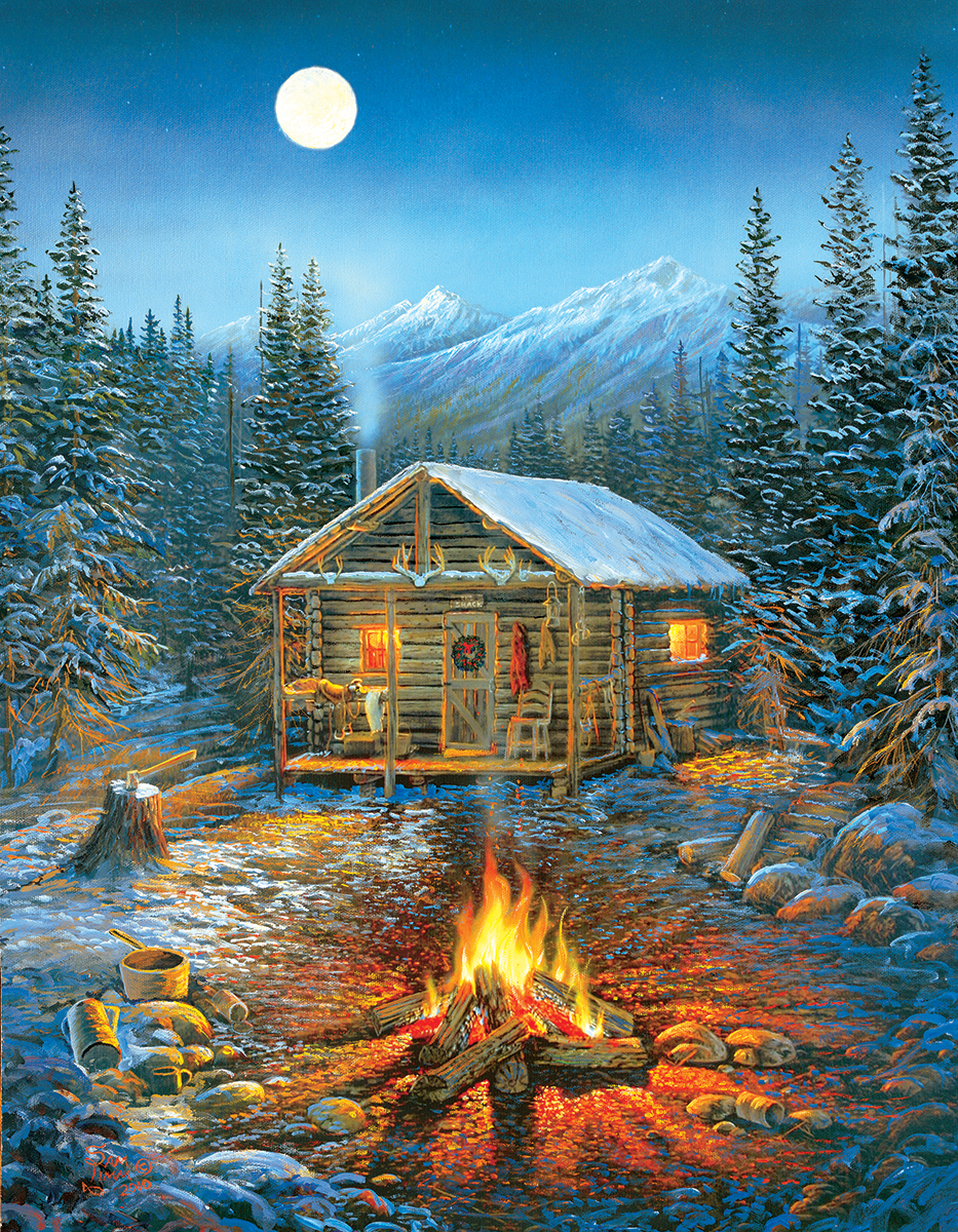 Holiday Cabin Cabin & Cottage Jigsaw Puzzle